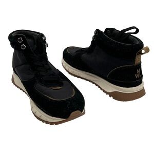 Madewell Black Lace Up Sneaker Boots Size 7 Women's, 5.5 Men’s